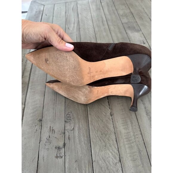 Michael Kors Brown Suede Ankle Boots - Picture 7 of 7